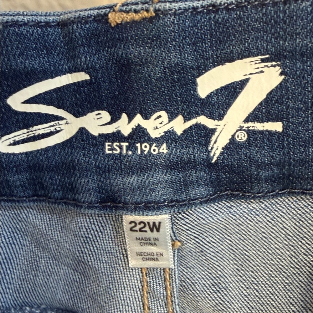 NWT Size 22W, Seven 7 Tummyless Skinny Jean - Picture 8 of 11